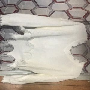 white tank top sweater